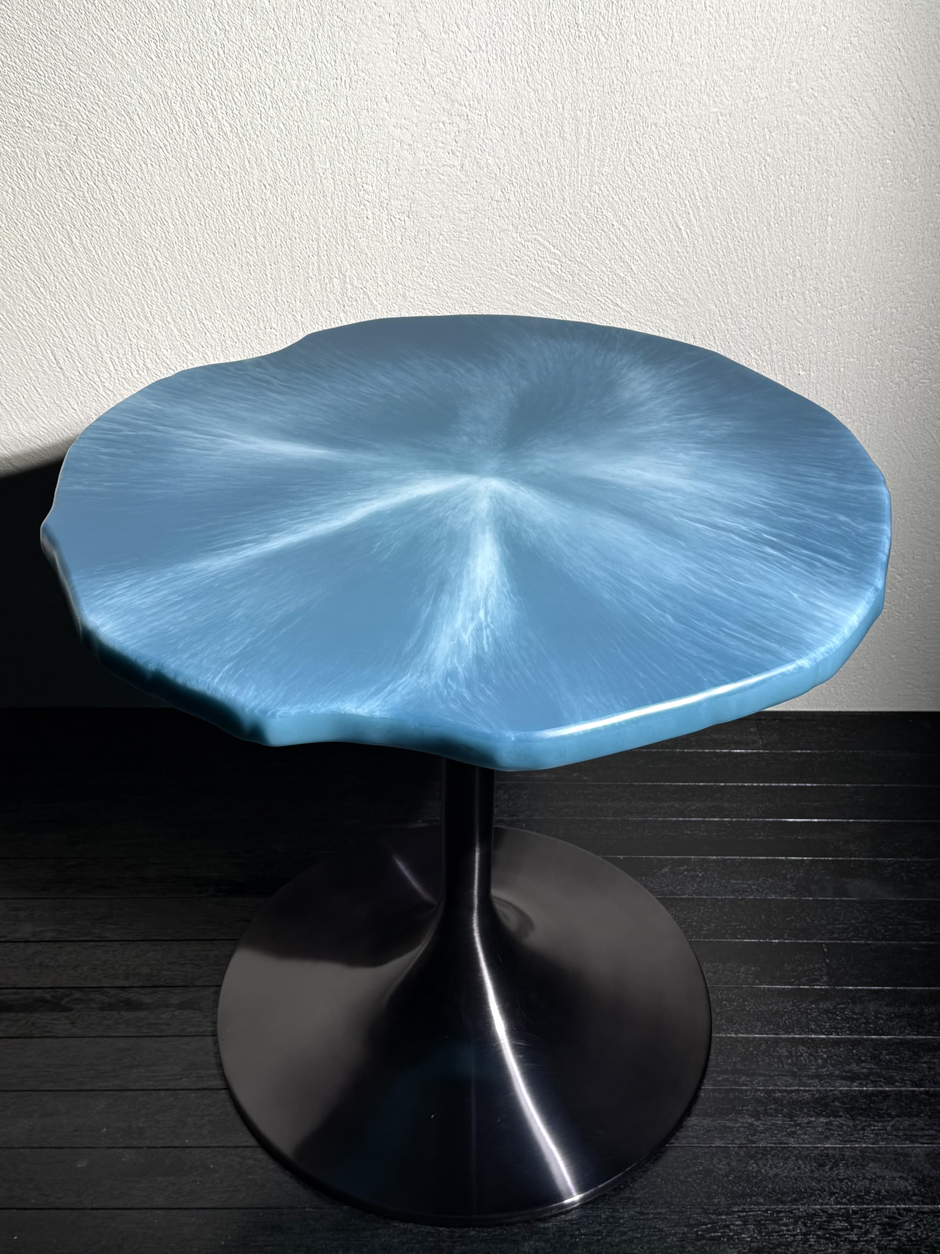 Glacier Blue Resin Table — 5