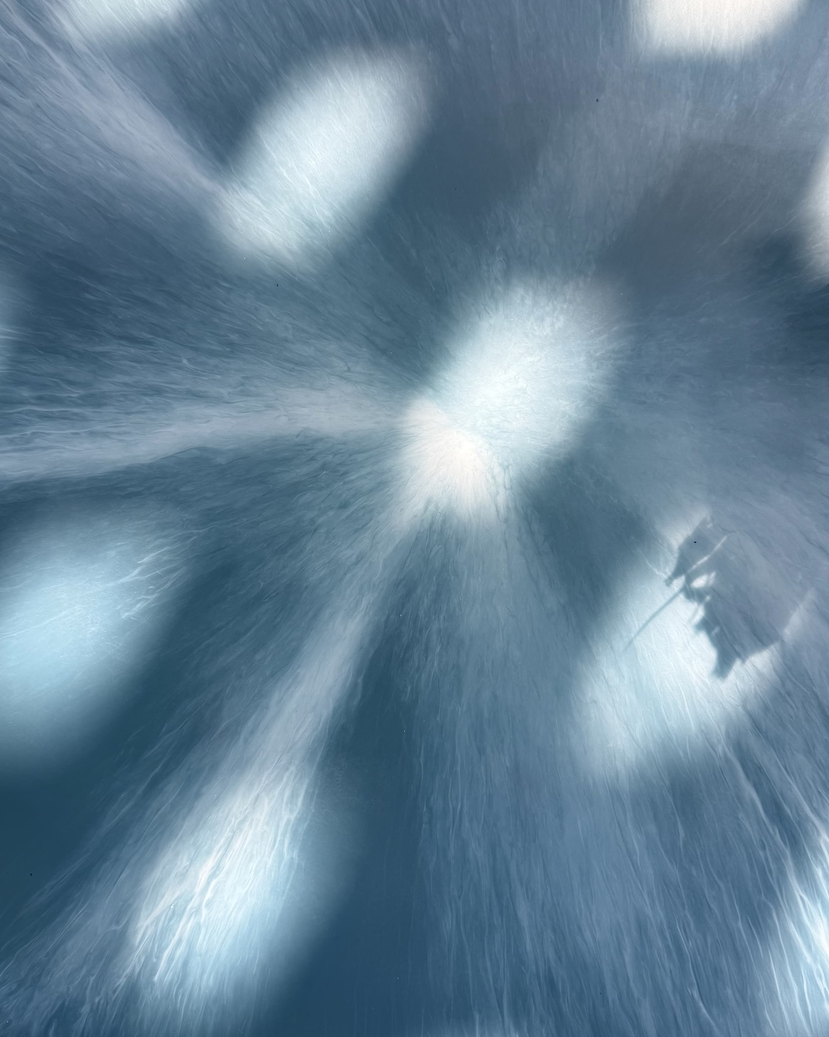 Glacier Blue Resin Table — 7