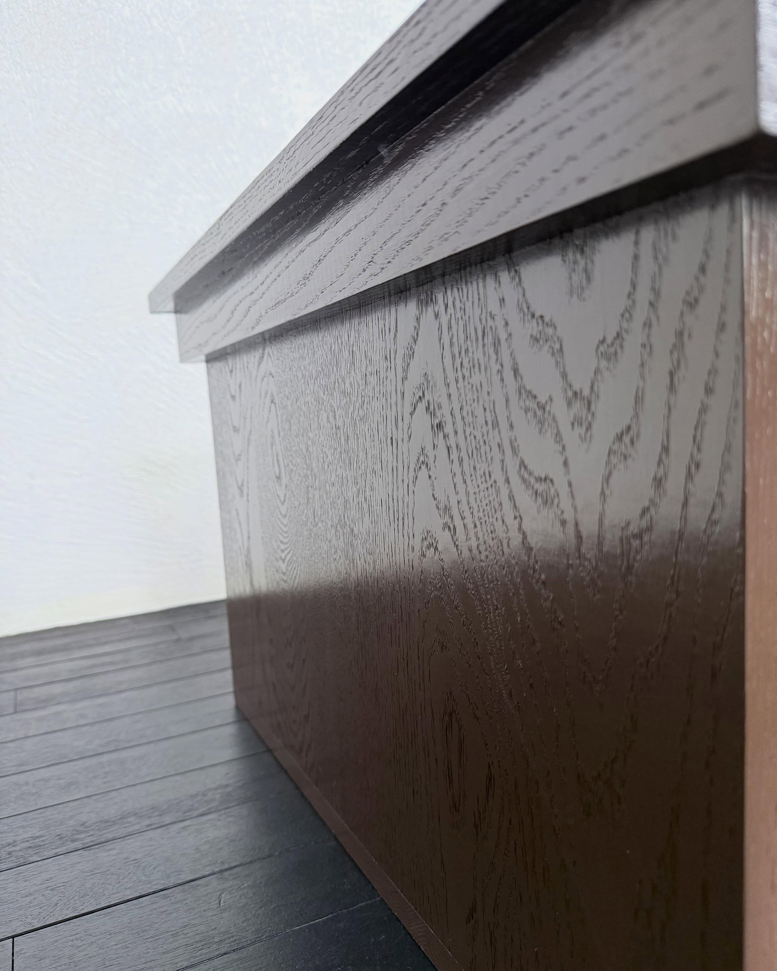 Red Brown Tile Table — 10
