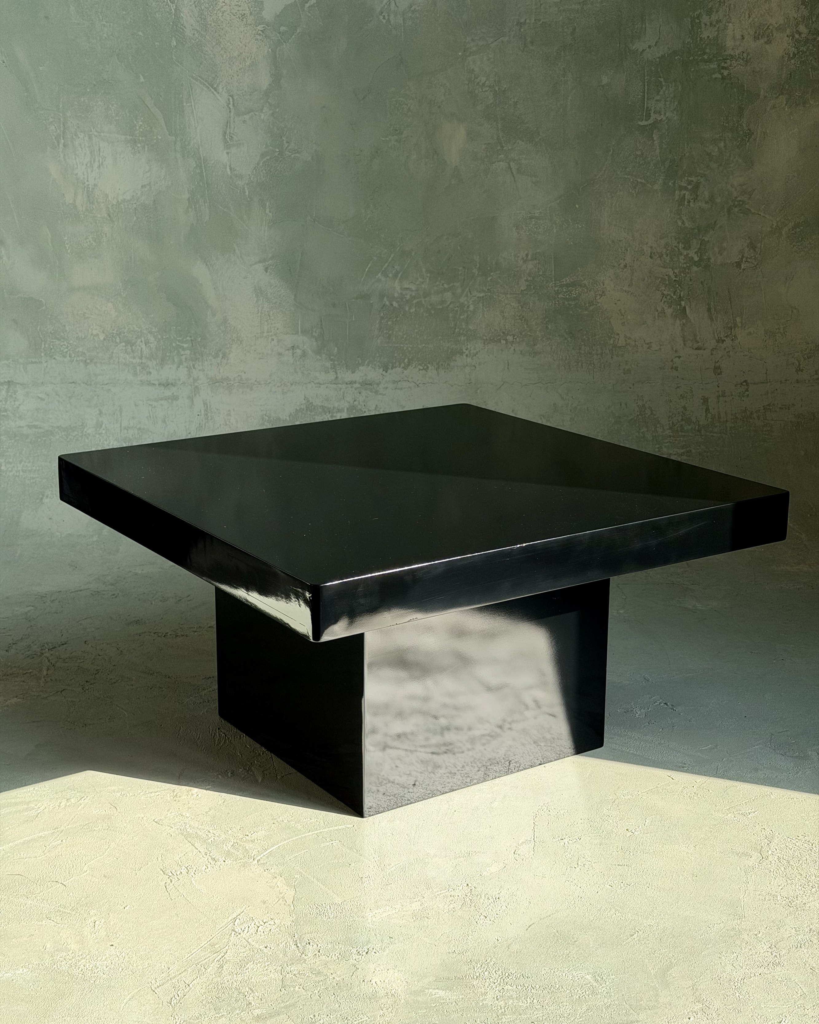 Black Coated Table
