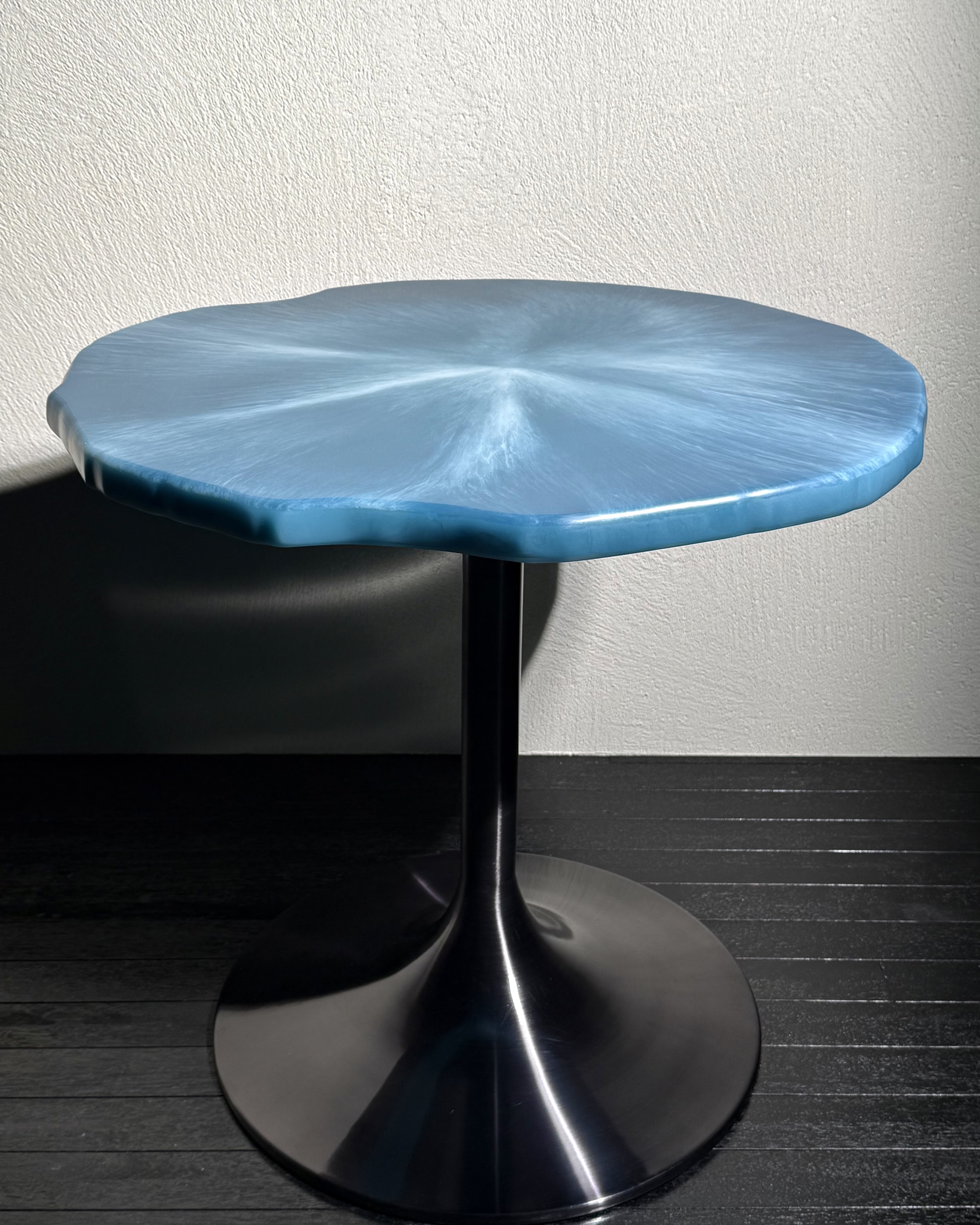 Glacier Blue Resin Table